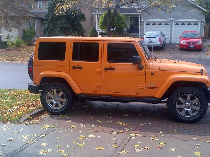Dozer orange jeep #5