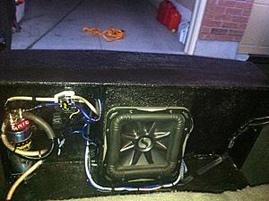 Custom Jeep Tj Subwoofer Box for Kicker L7 &amp; Custom 6.5' Kick Panels-finished-sub-box-w-cap.jpg