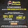 Morris 4x4 Center 10% Deal - New URL Means New Savings for 24 Hours!-email-blast-1a.jpg